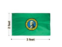 2'x3' Washington Nylon Outdoor Flag